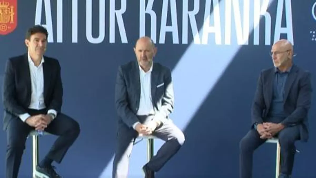 Aitor Karanka, nuevo director de la selección española: "Es un privilegio"