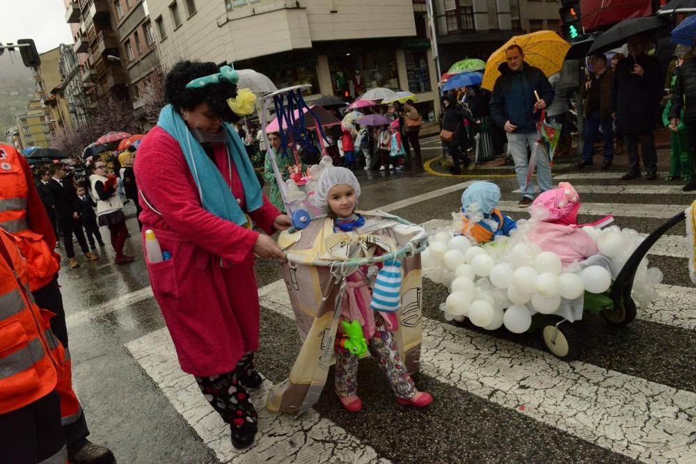 Carnaval infantil en Mieres y Pola de Lena