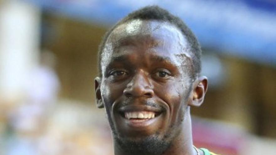 Triplete de Usain Bolt en los Mundiales de Moscú