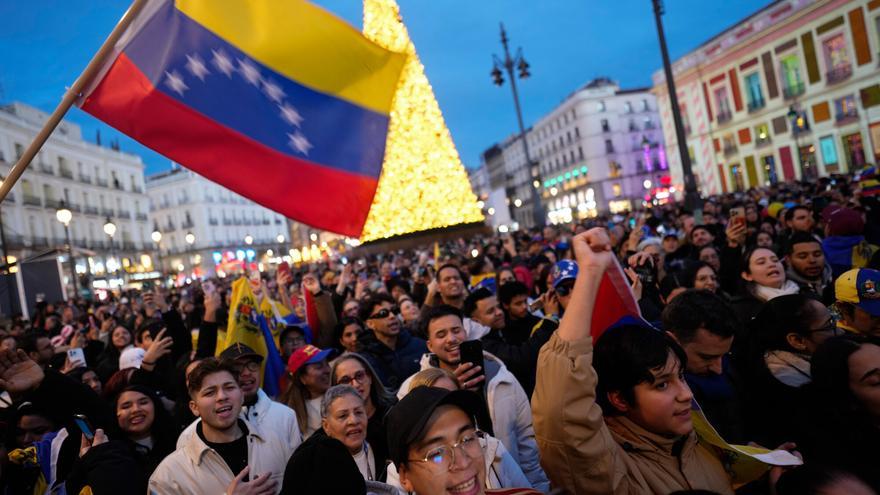 Madrid, capital de la diáspora venezolana en España, se vuelca con la oposición al chavismo: 