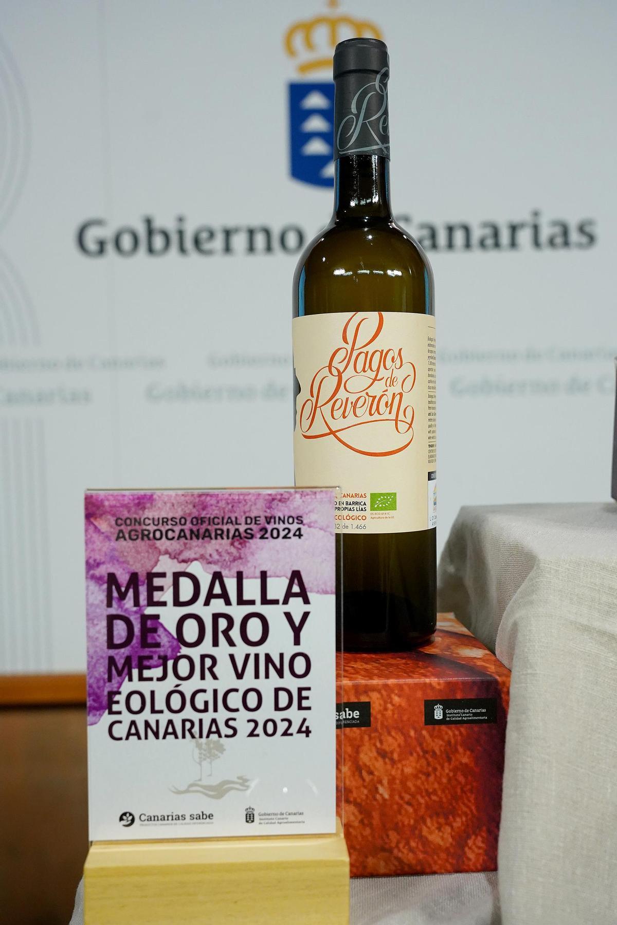 Pagos de Reverón, Mejor Vino Ecológico de Canarias.