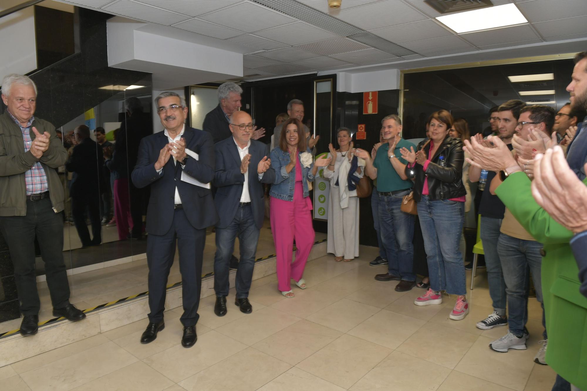 Noche electoral con Nueva Canarias