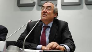 El presidente de la CEOE, Juan Rosell.