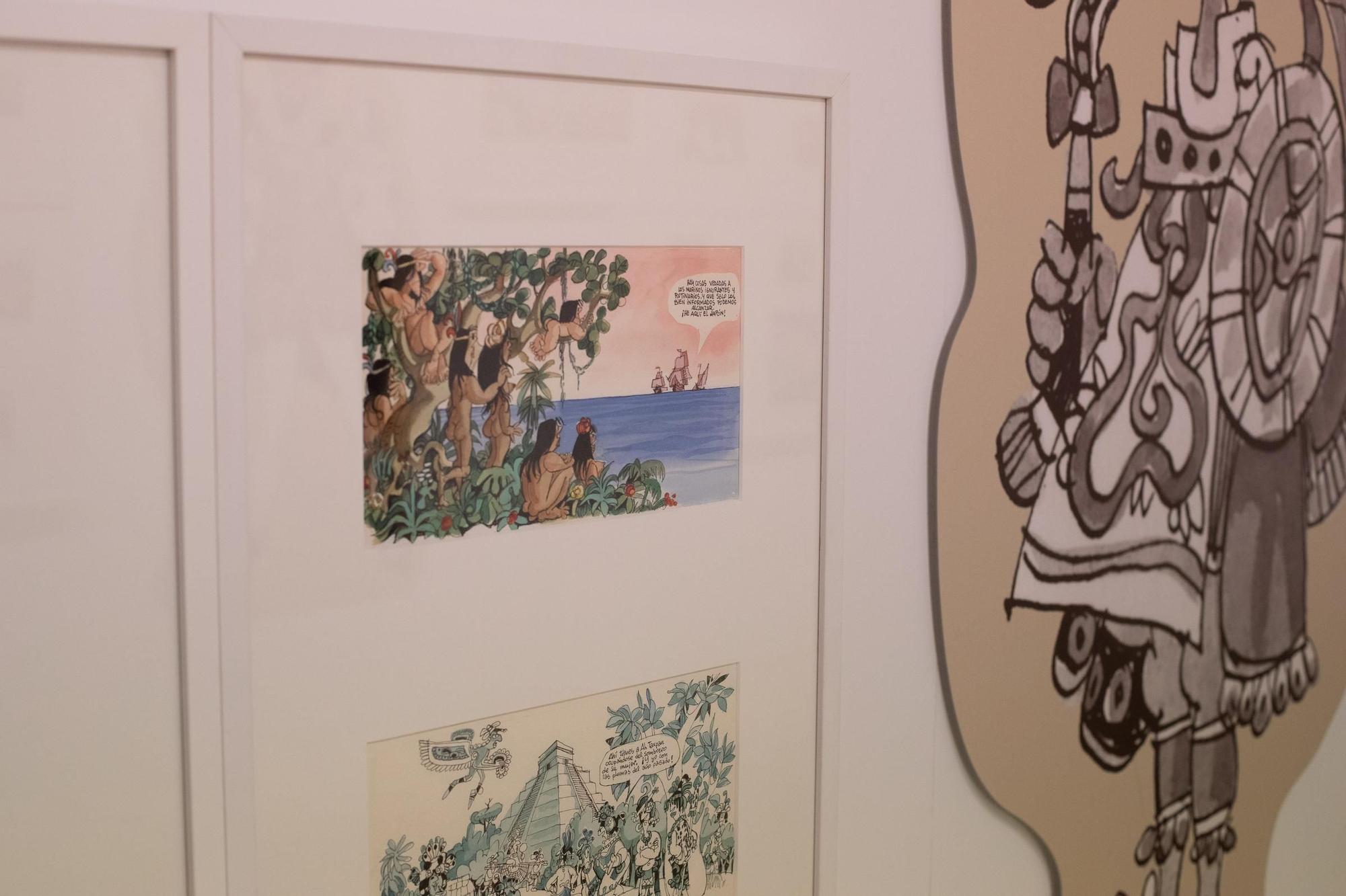 GALERÍA | Así es la exposición "Mingote (Breve) historia de la gente" del Etnográfico de Zamora