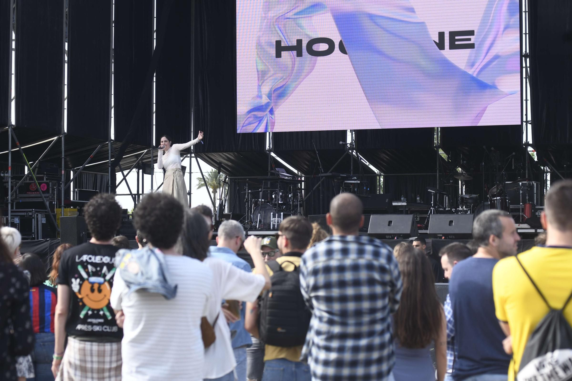 Concierto de Hoonine en el Warm Up 2024