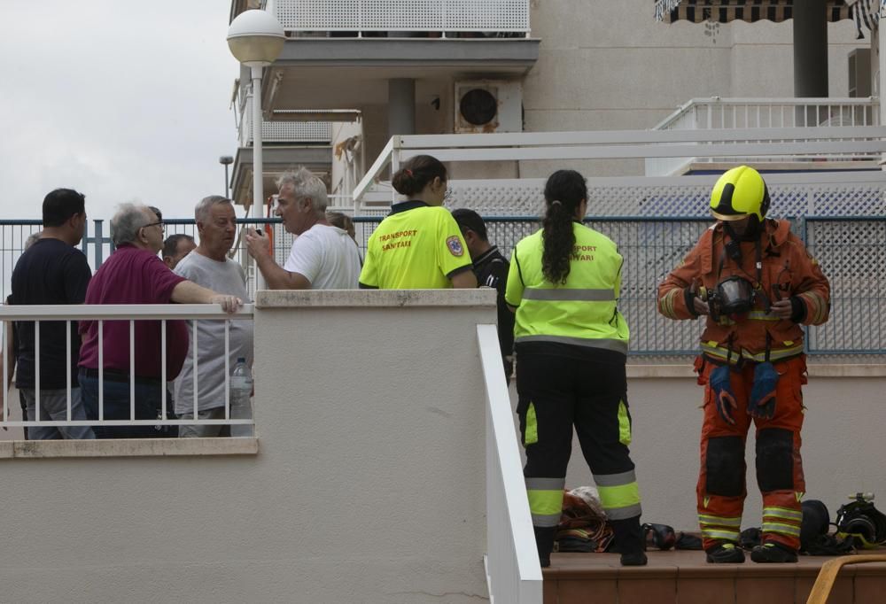 Incendio en una vivienda de Canet d'En Berenguer