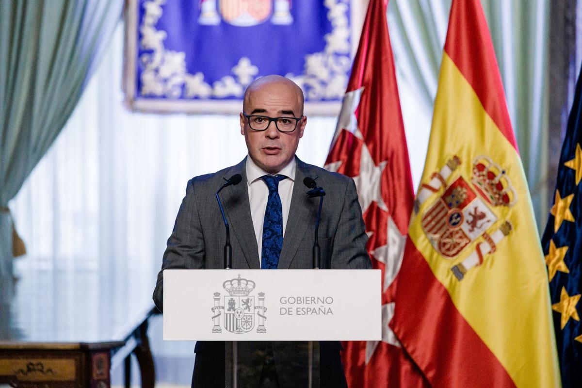 El delegado del Gobierno en la Comunidad de Madrid, Francisco Martín.