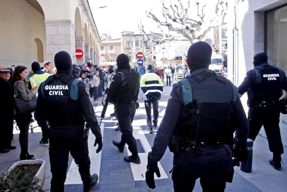 Operació contra el gihadisme a Santa Coloma de Farners