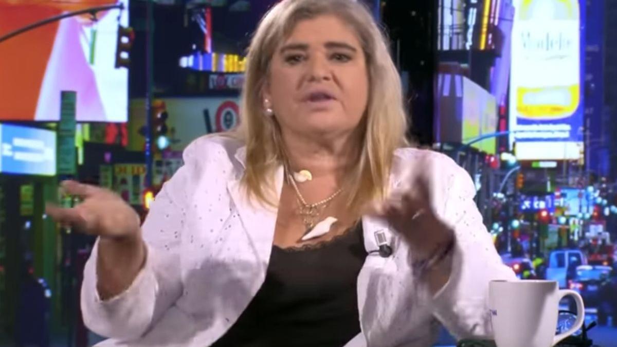 Lucía Etxebarría en el programa de Toni Cantó