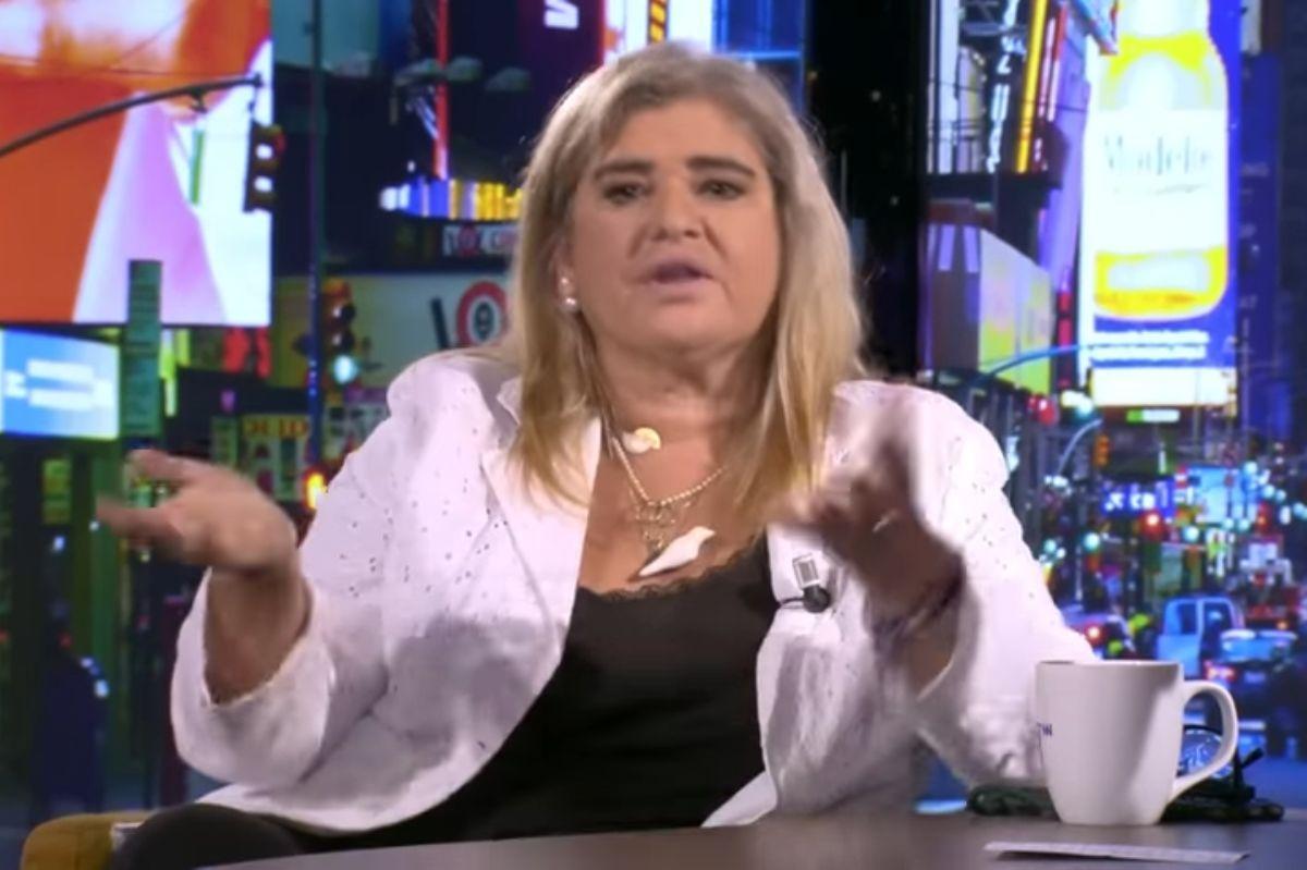 Lucía Etxebarría en el programa de Toni Cantó