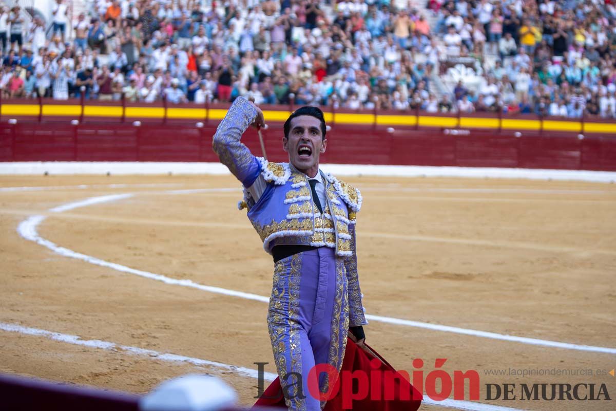 Segunda corrida de la Feria Taurina de Murcia (Castella, Manzanares y Talavante)