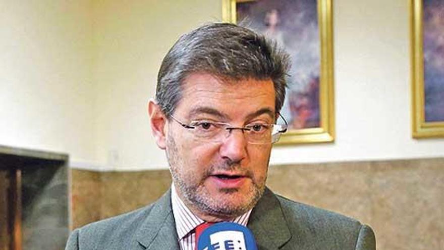 El ministro Rafael Catalá.