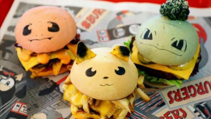 Llegan las hamburguesas de Pokémon Go, ¿puedes con todas?