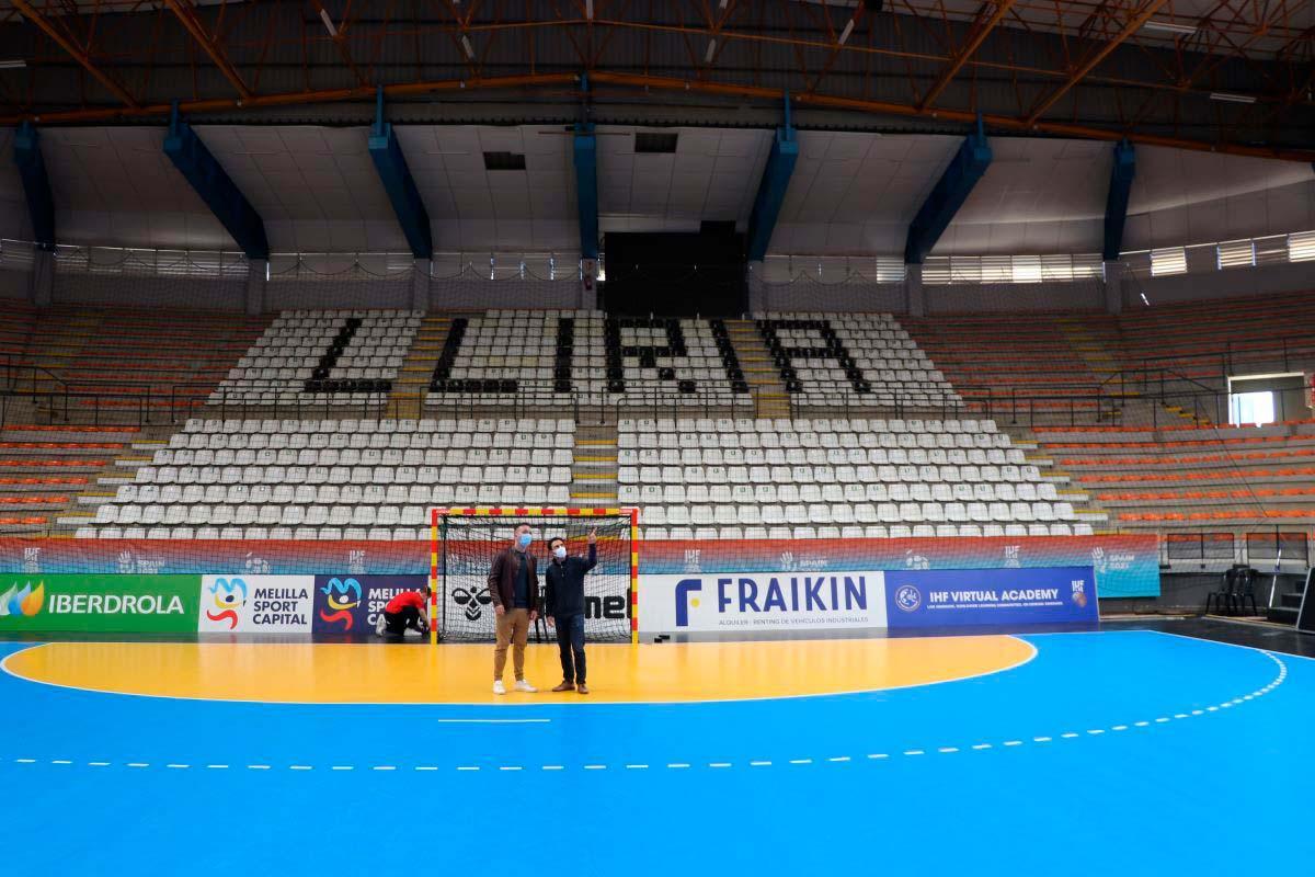 La celebración del Mundial ha supuesto la ejecución de diversas actuaciones en el Pabellón Pla de l'Arc.