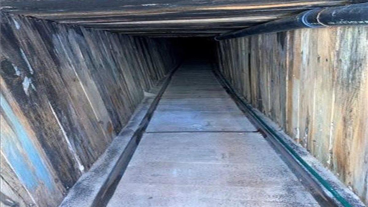 Descubren el túnel clandestino &quot;más sofisticado en la historia&quot; de los EEUU