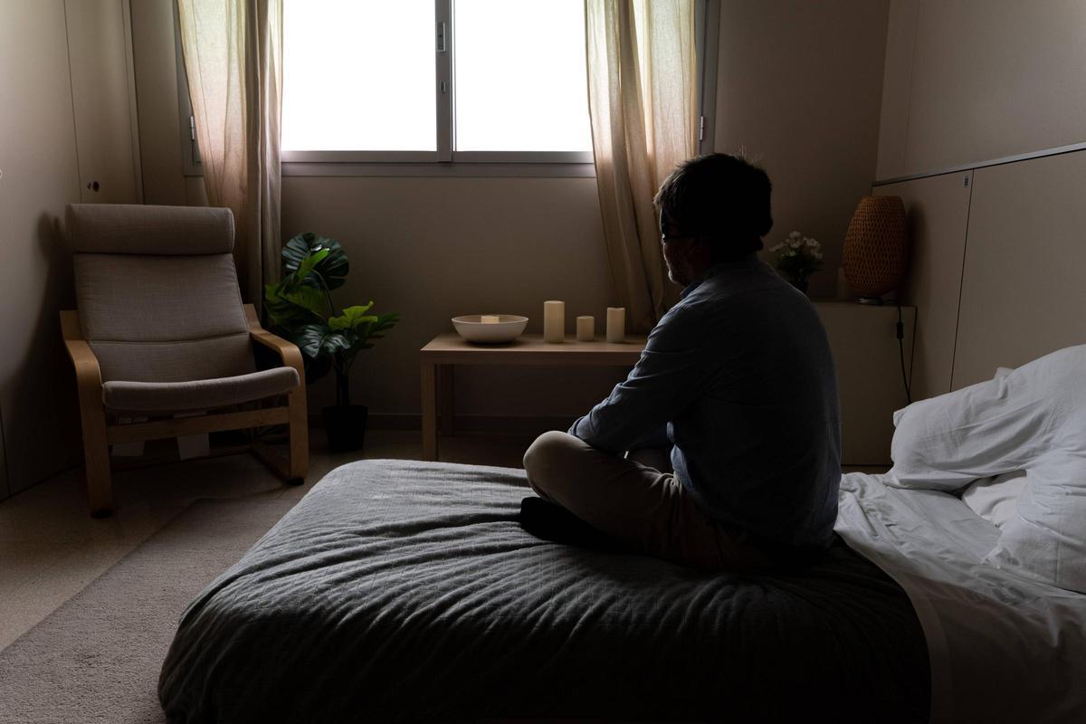 Sala donde se administran los psicodélicos en el Hospital de Sant Joan de Déu