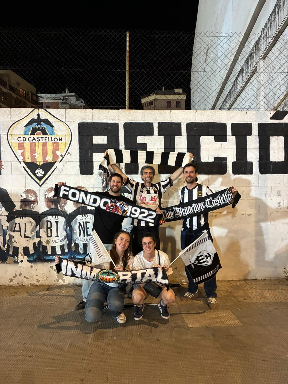 La Penya Albinegra de París, presente.
