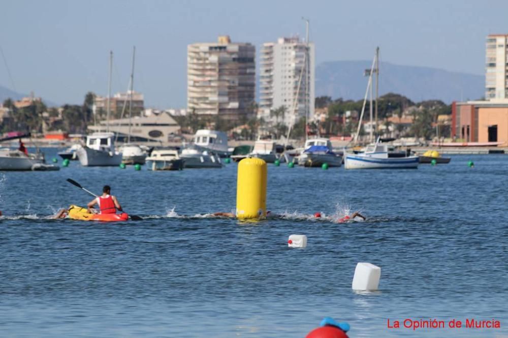 Final de triatlón de Deporte en Edad Escolar