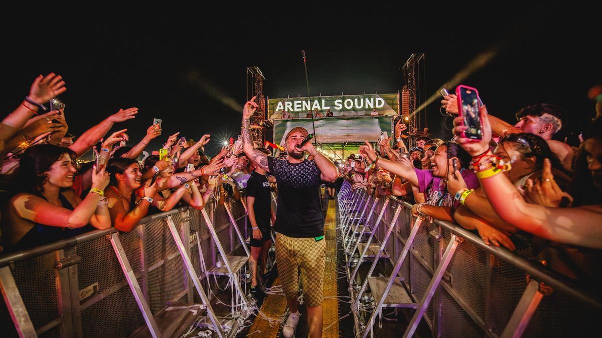 Una de las actuaciones de esta edición del Arenal Sound.