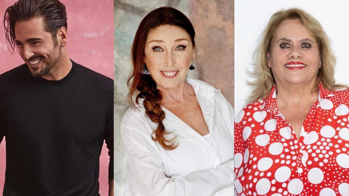 David Bustamante, Verónica Forqué y Carmina Barrios participan en Masterchef Celebrity 6