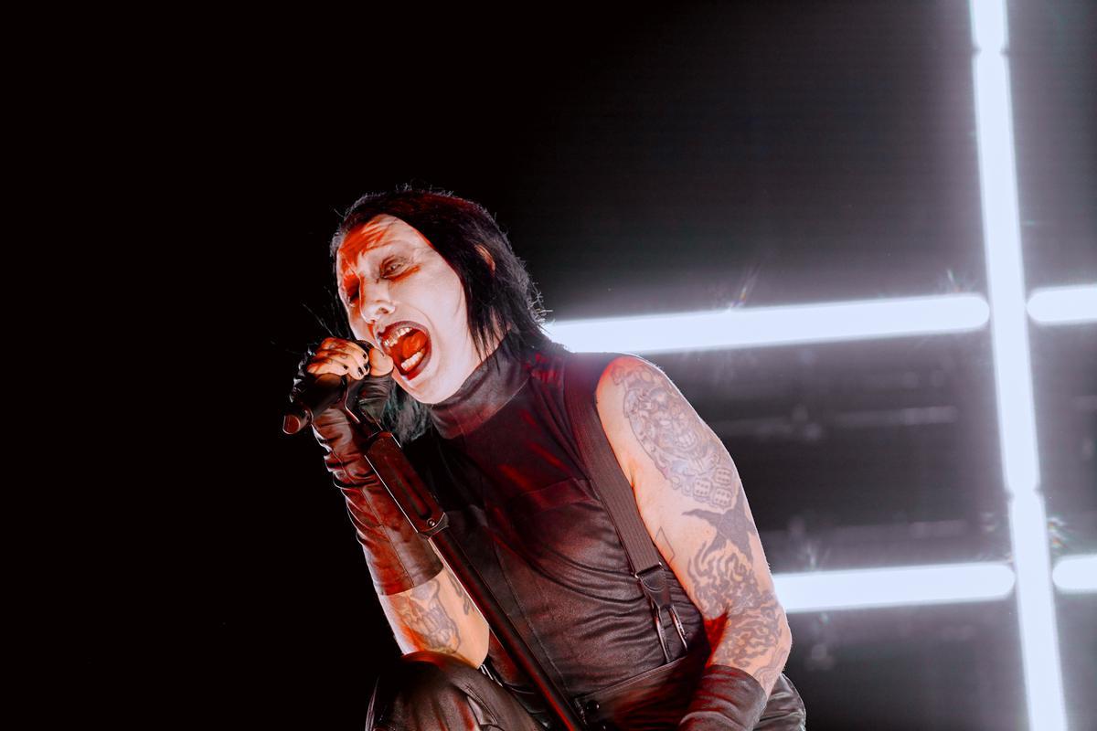 El concierto de Marilyn Manson en Icónica Santalucía Sevilla Fest en imágenes