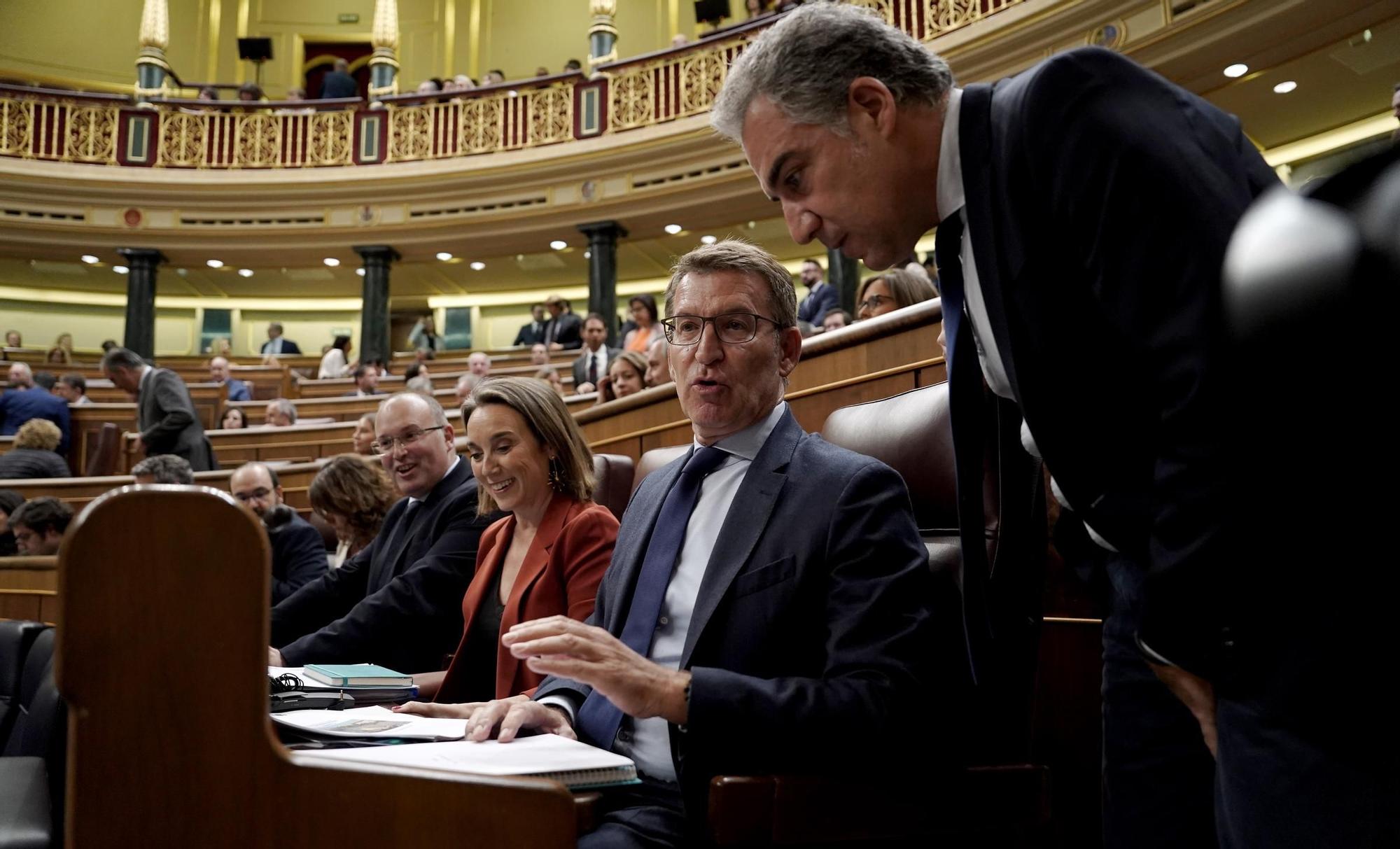 El debate de la ley de la amnistía en el Congreso, en imágenes