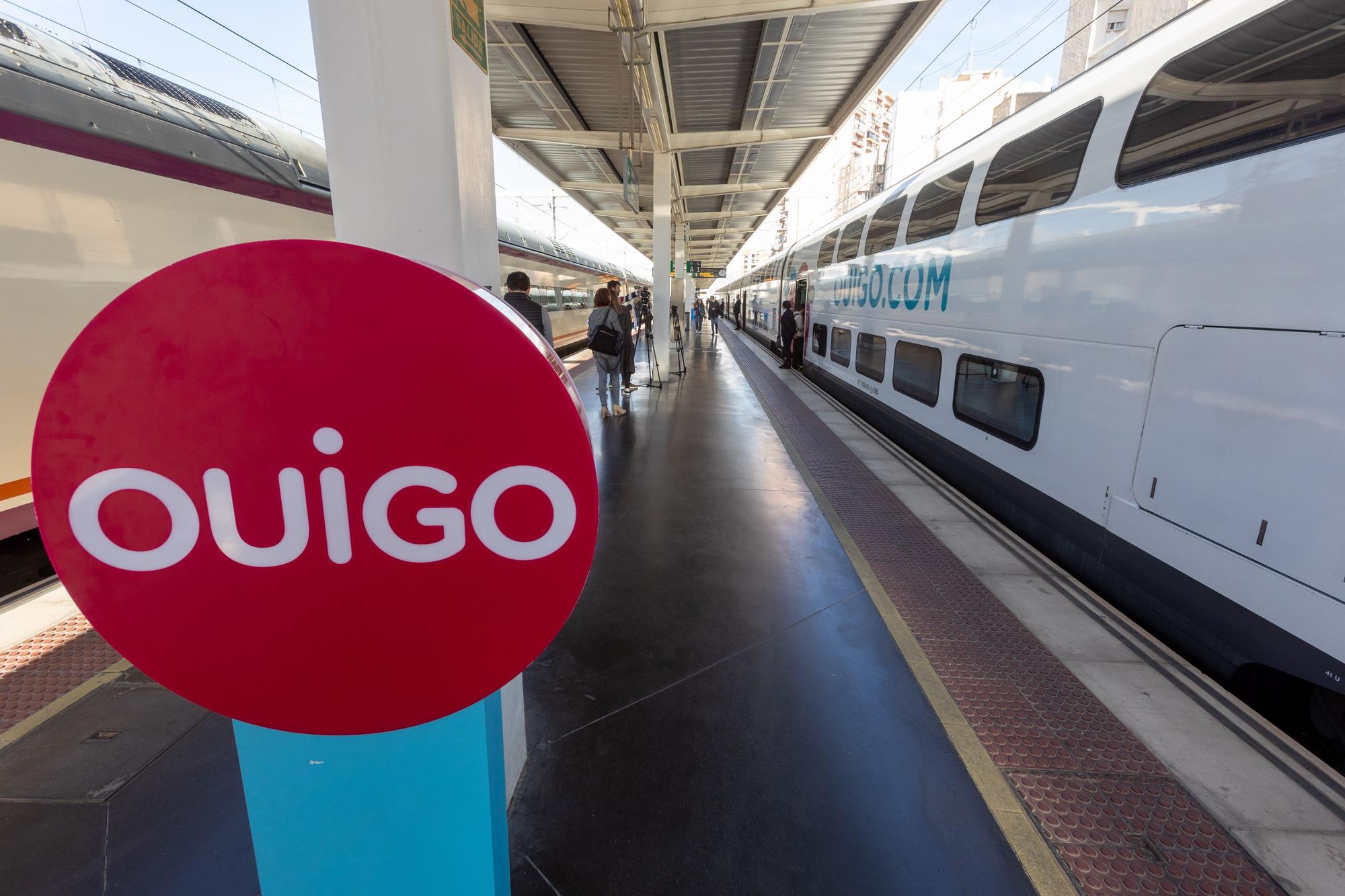 Ouigo aterriza en Alicante en abril para competir con el AVE low cost de Renfe