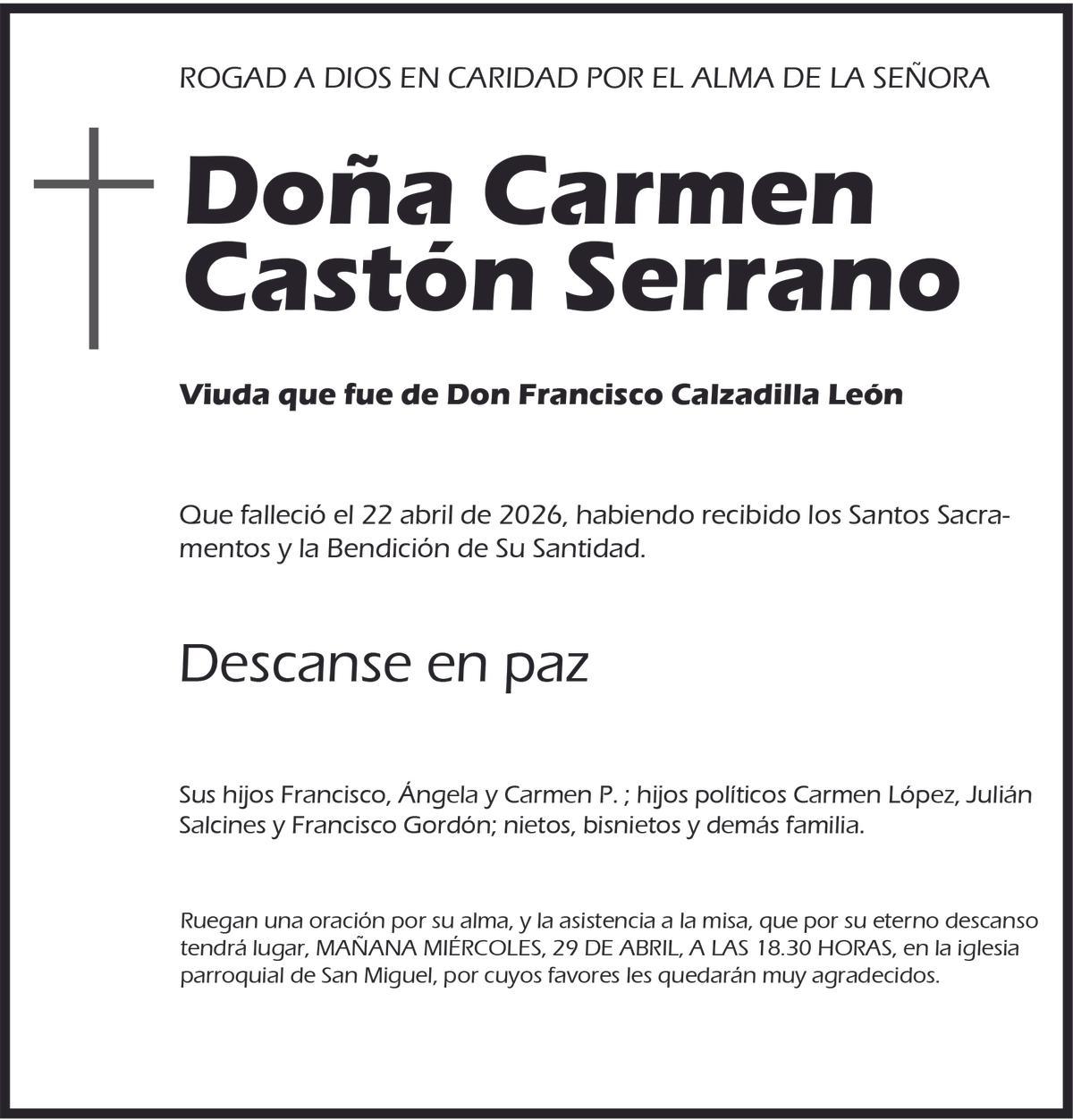 Carmen Castón Serrano