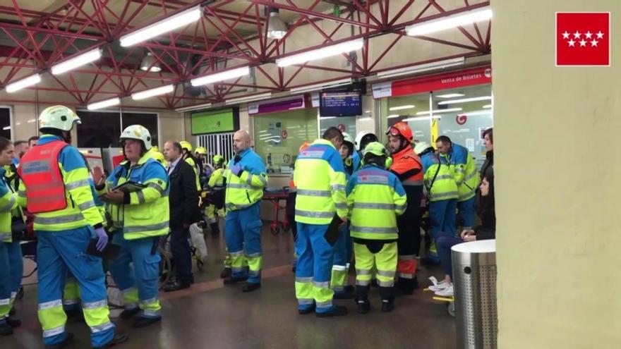 Accidente de tren de cercanías en Alcalá de Henares