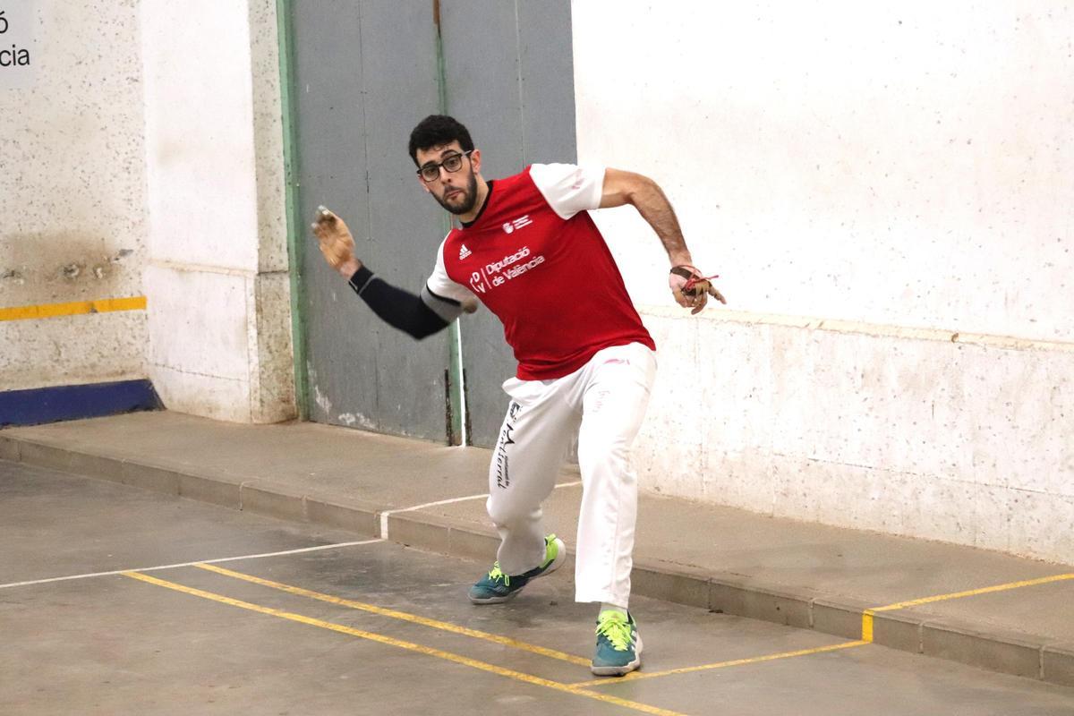 Óscar de Montserrat, finalista de la Copa Hivern de galotxa.