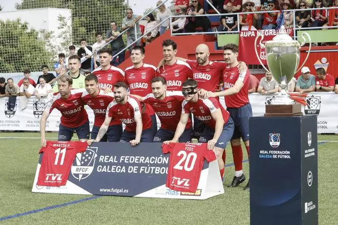 La final de la Copa do Sar entre Negreira y Arzúa, en imágenes