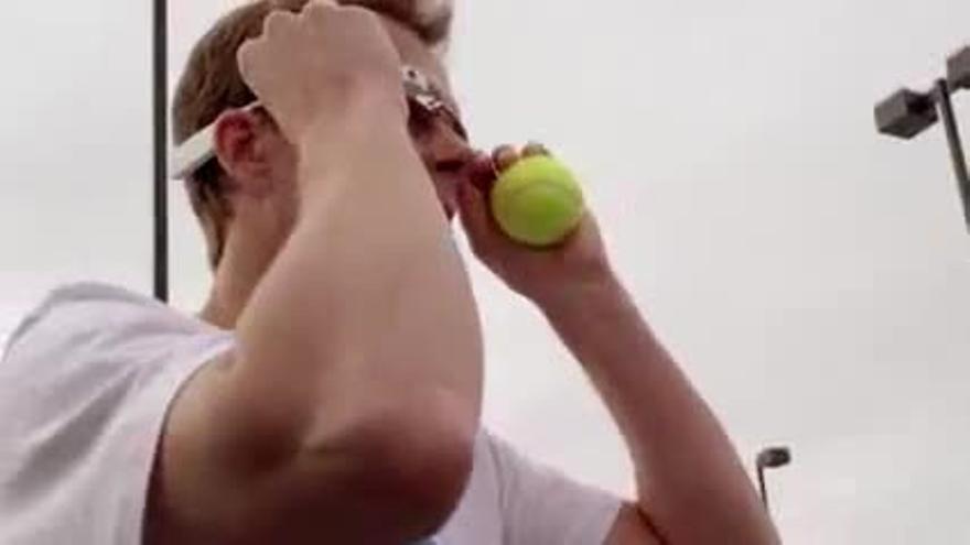 El tenis de Federer visto desde Google Glass