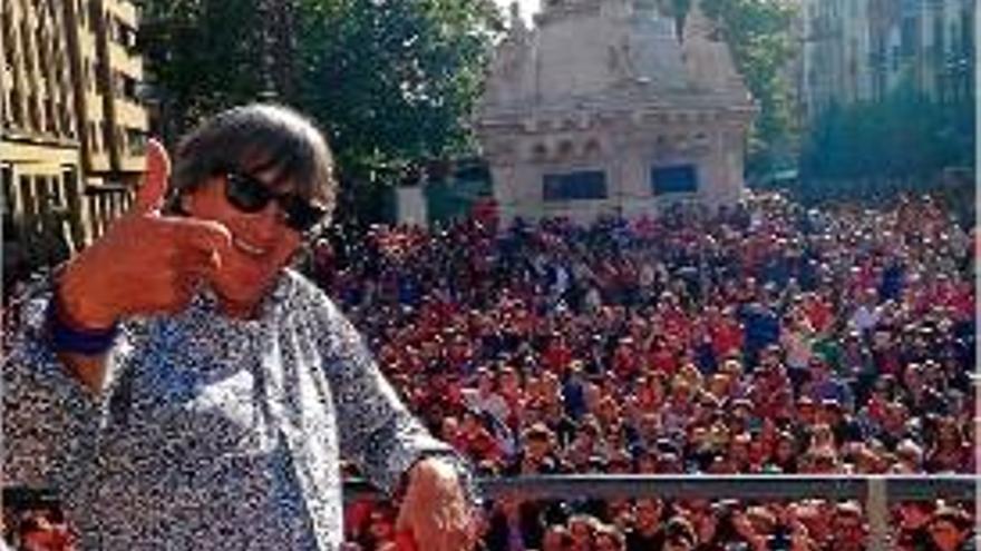 L&#039;Osasuna celebra l&#039;ascens amb els seus aficionats