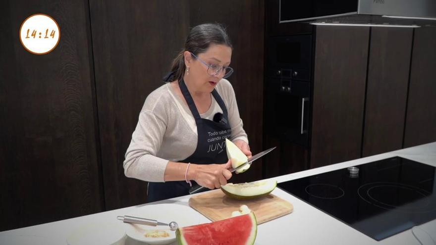 Loles García afronta este martes el reto de preparar un plato delicioso y saludable en solo quince minutos.