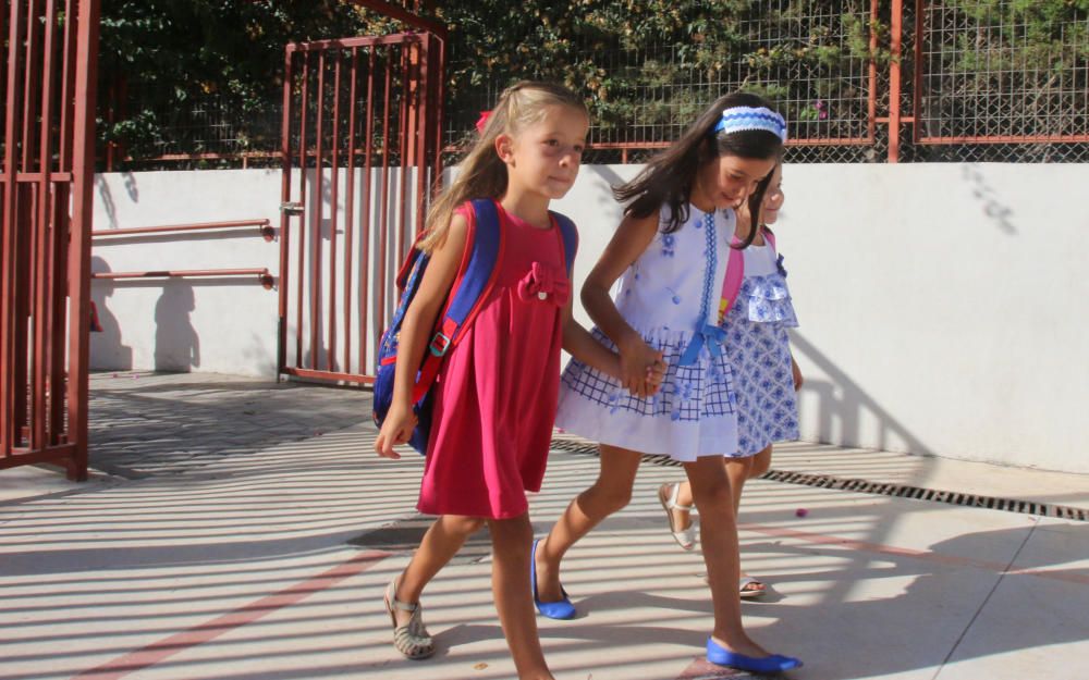 Los niños de Infantil y Primaria vuelven al cole después de las vacaciones