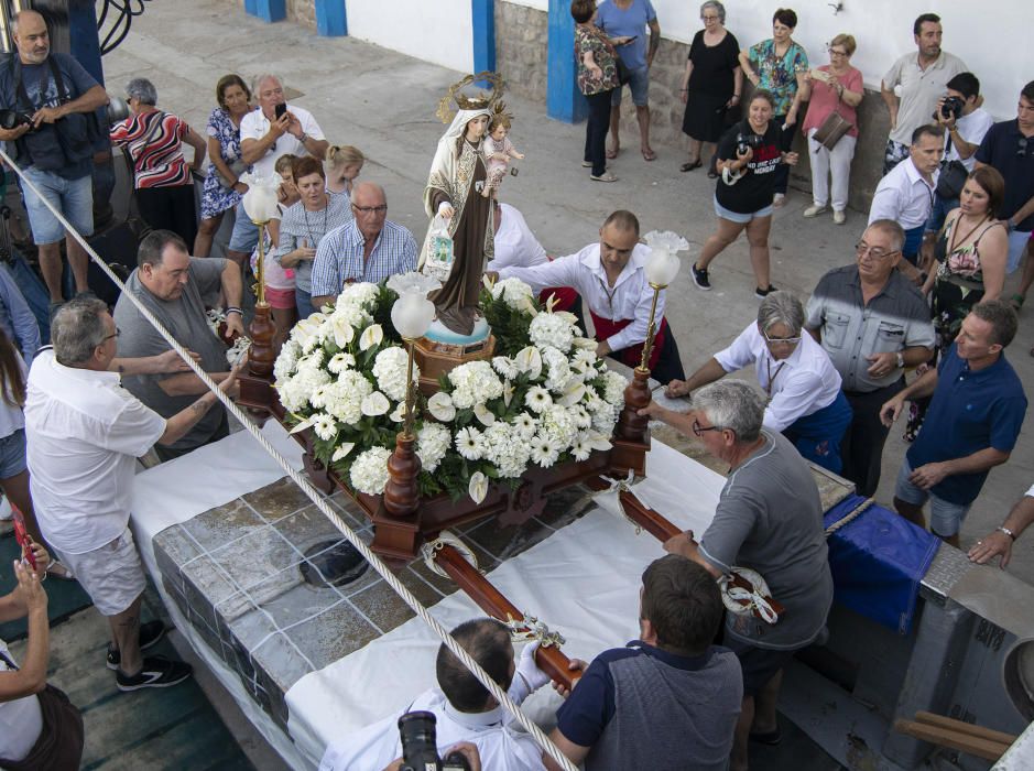 Actos en honor a la Virgen del Carmen en el Grau de Castelló