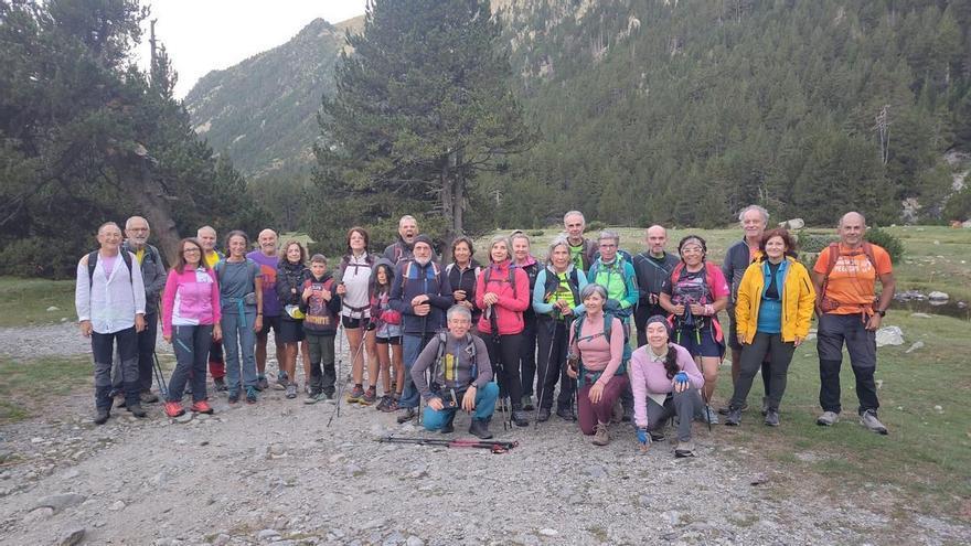El Centre Excursionista de la Comarca del Bages corona el Gran Tuc de Colomers i el Pic del Portarró