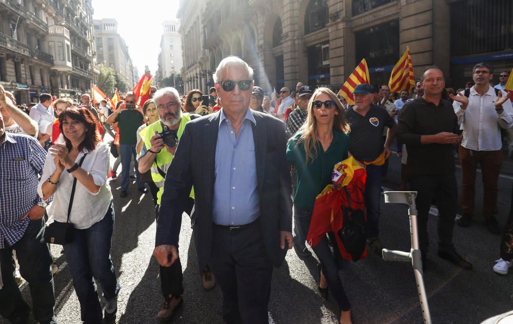 Manifestación en Barcelona por la unidad de España