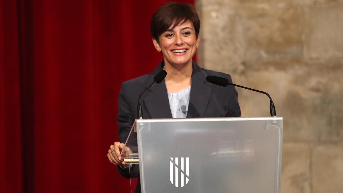 La ministra de Política Territorial y portavoz del Gobierno de España, Isabel Rodríguez García.