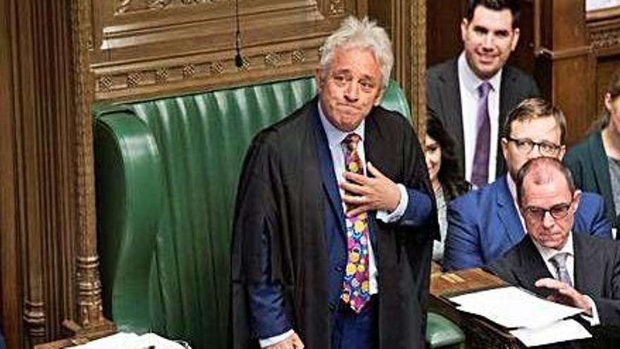 El president de la Cambra dels Comuns, John Bercow