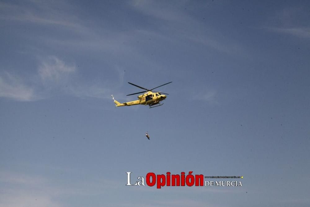 Simulacro en Lorca por inundaciones, terremoto y f