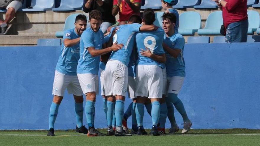 Celebración del gol de Cirio