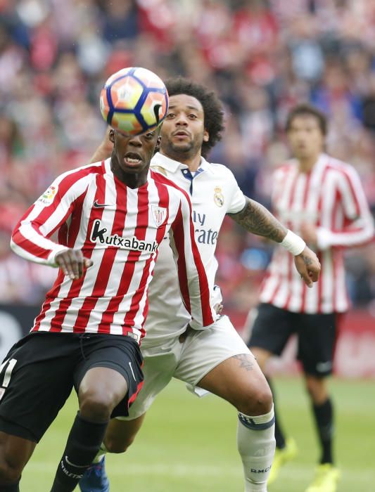 Las mejores imágenes del partido entre el Athletic y el Real Madrid en San Mamés.