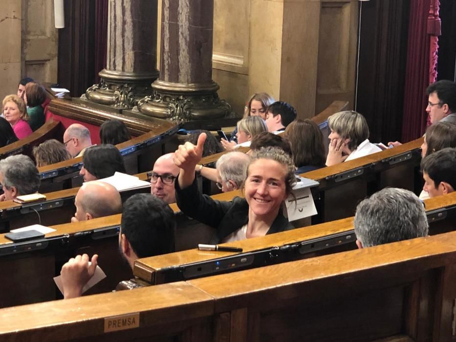 Núria Picas al Parlament