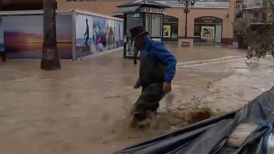 La gota fría se ceba con Murcia y Almería