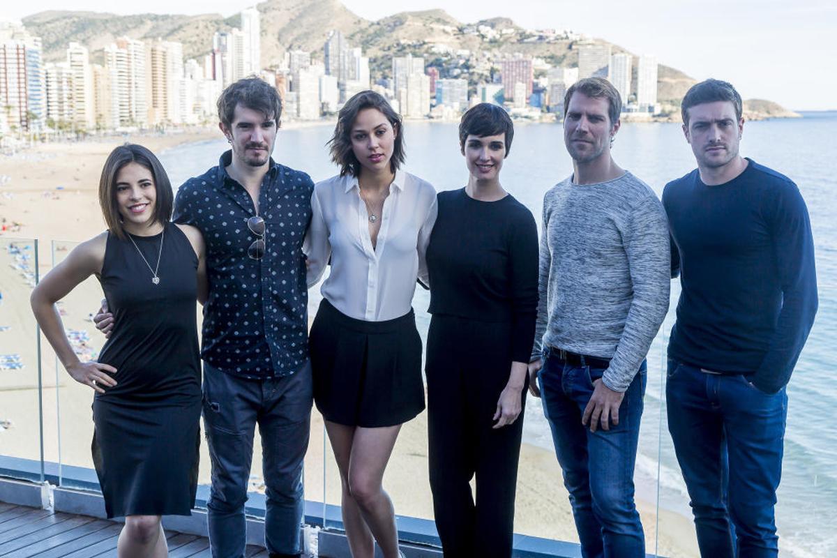 Presentación de la serie de TVE «Fugitiva» en Benidorm con Paz Vega
