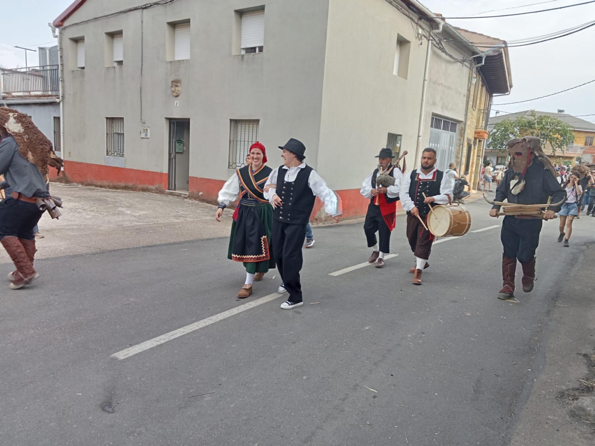 Las mascaradas zamoranas exaltan su autenticidad en Pobladura de Aliste