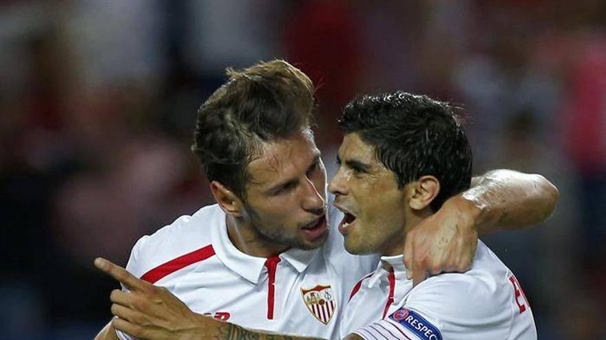 El Sevilla debuta con goleada en un choque en el que dispuso de tres penaltis (3-0)