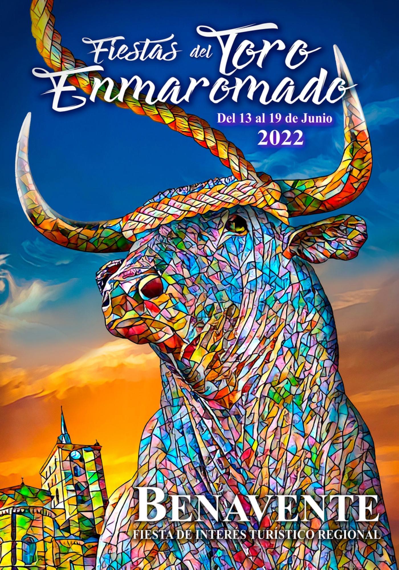 Cartel ganador de las Fiestas del Toro Enmaromado 2022