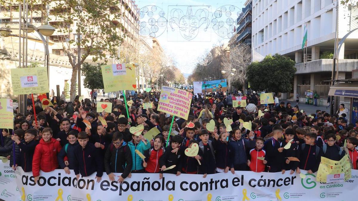 Marcha infantil contra el cáncer